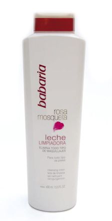 ROSA MOSQUETA LEITE LIMPIADORA FÁCIAL REGENERANTE. 4OOML