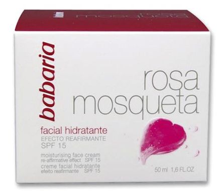 ROSA MOSQUETA CREME FÁCIAL HIDRATANTE 24HS. 50ML. SPF 15.